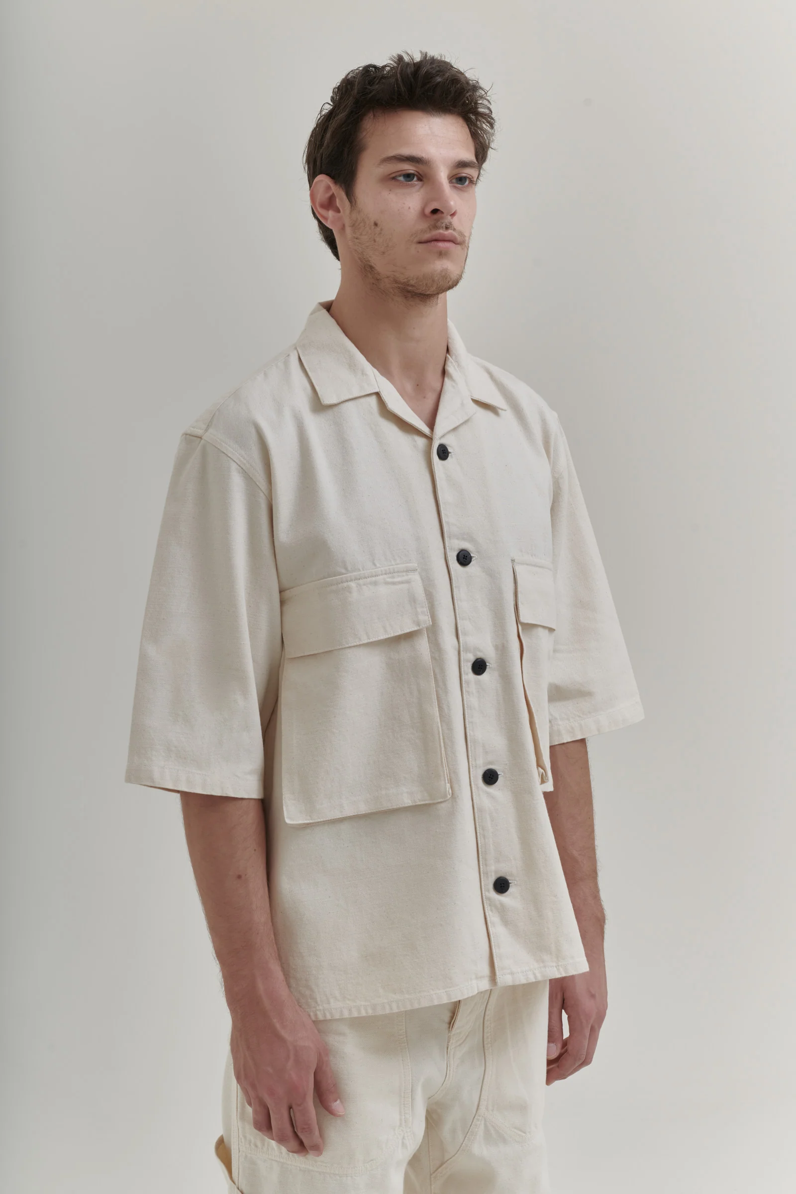 BOWLING SHIRT ECRU - Image 3