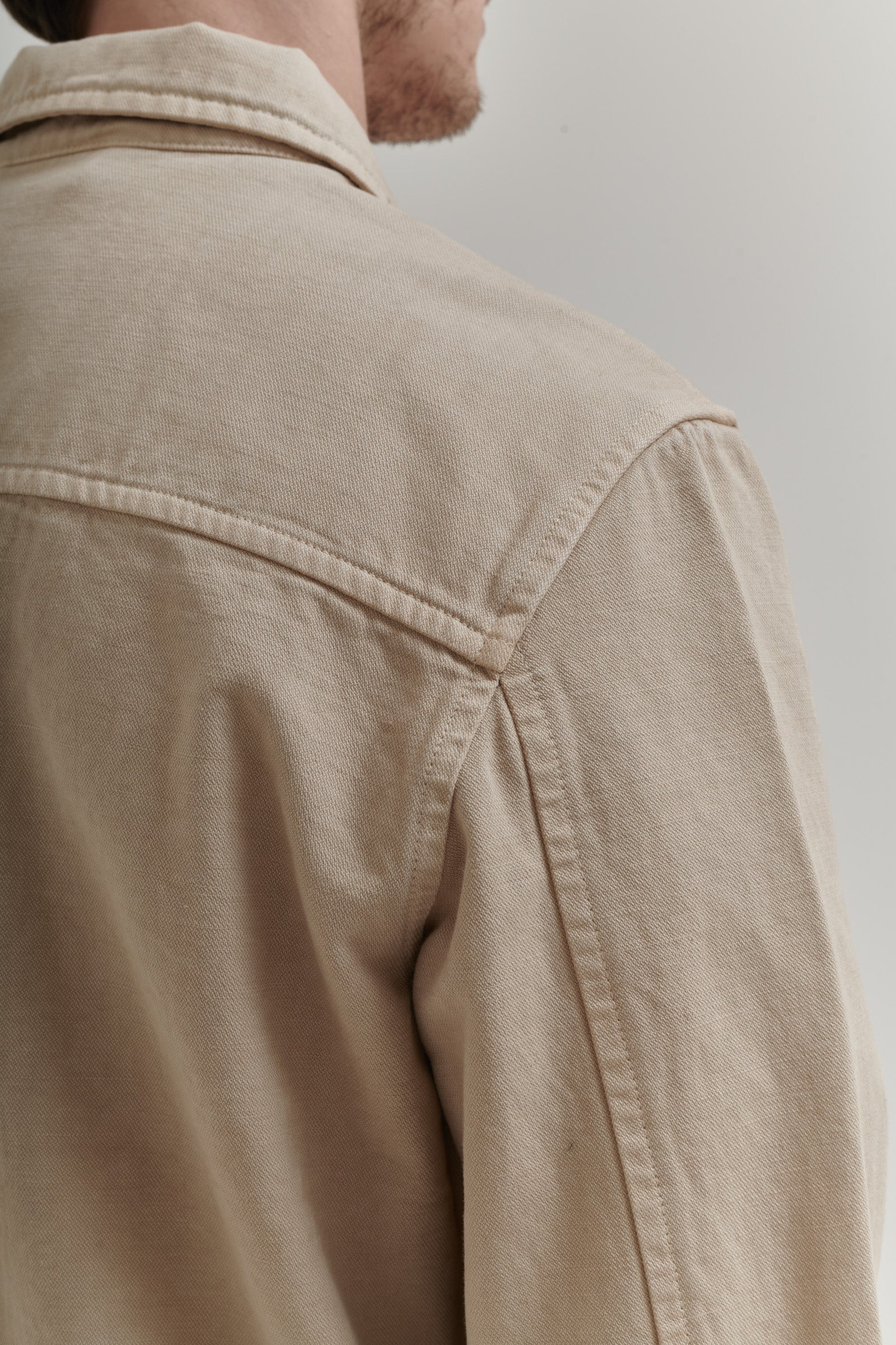 WORK JACKET KHAKI - Image 3